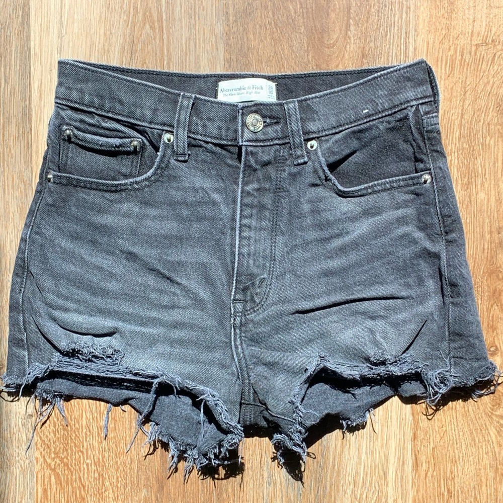 A&F High Rise Mom Shorts 24/00
